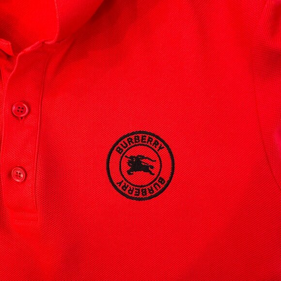 Burberry Red T-Shirt for Men Size L - Picture 3 of 8